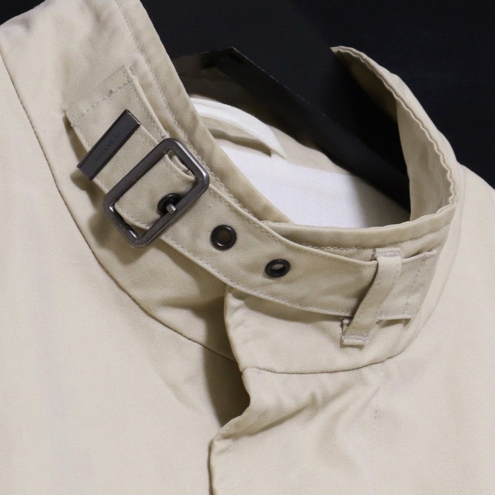 JIL SANDER BELTED MOTO JACKET サイズ54 ベージュ RN.104642-CA.34767