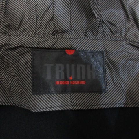 トランク TRUNK HIROKO KOSHINO チェック柄 ナイロン風