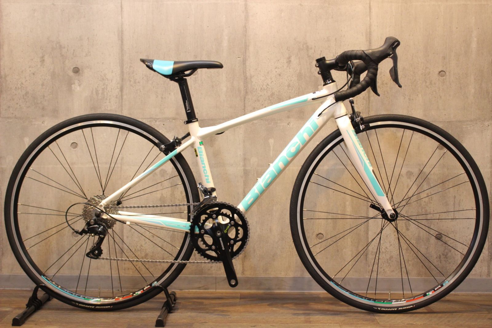 ビアンキ Bianchi ヴィアニローネ Via Nirone 7 2019 41サイズ シマノ ソラ R3000 MIX 9S アルミ ロードバイク 名古屋店