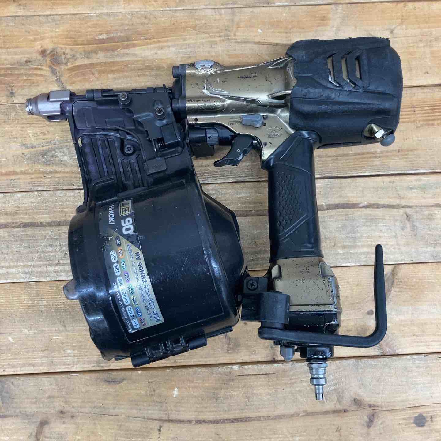 品 ハイコーキ HIKOKI 旧 日立工機 90mm 高圧エア釘打ち機 NV90HR2 S ネイル エア工具 東大和店