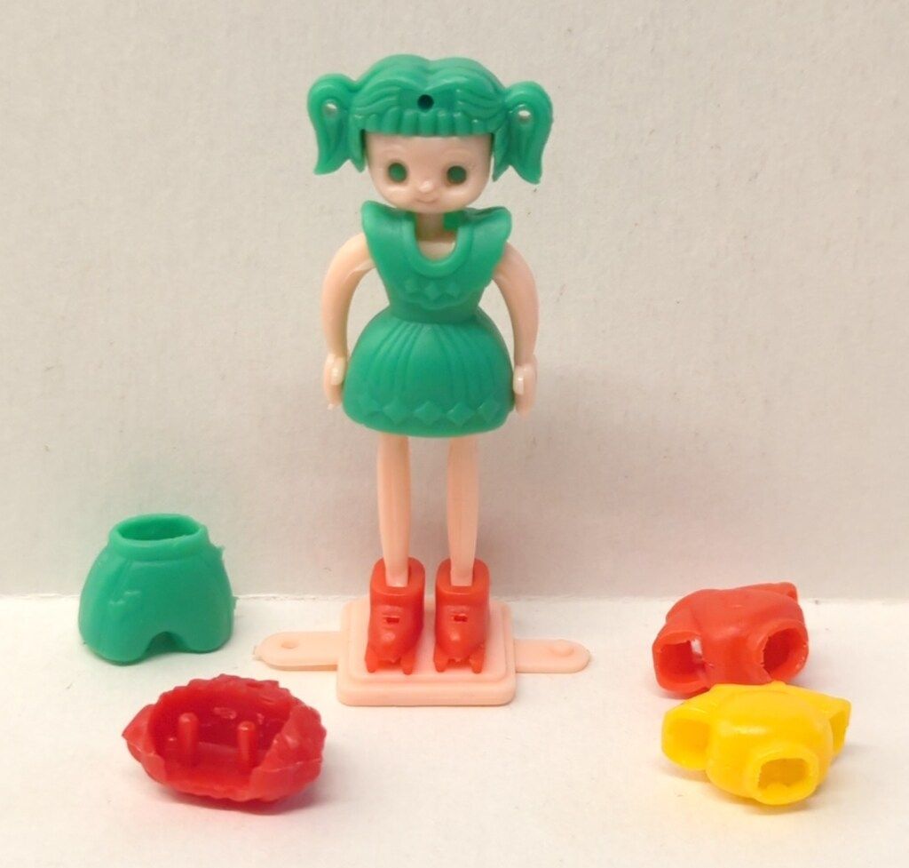 江崎グリコ いちごパピー 着せ替え人形パピーちゃん おちゃめ