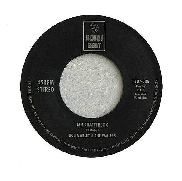 ジャマイカ7” Bob Marley & The Wailers Mr Chatterbox HBD703