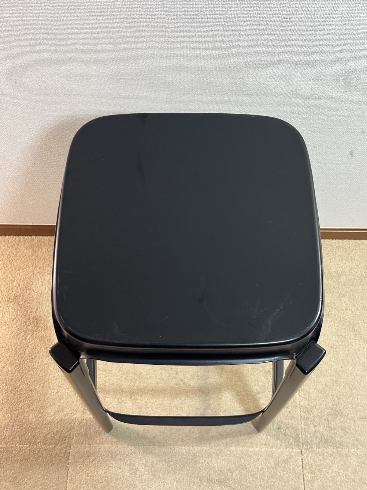 MAGIS Steel wood stool ハイスツール オールブラック ① MAGIS