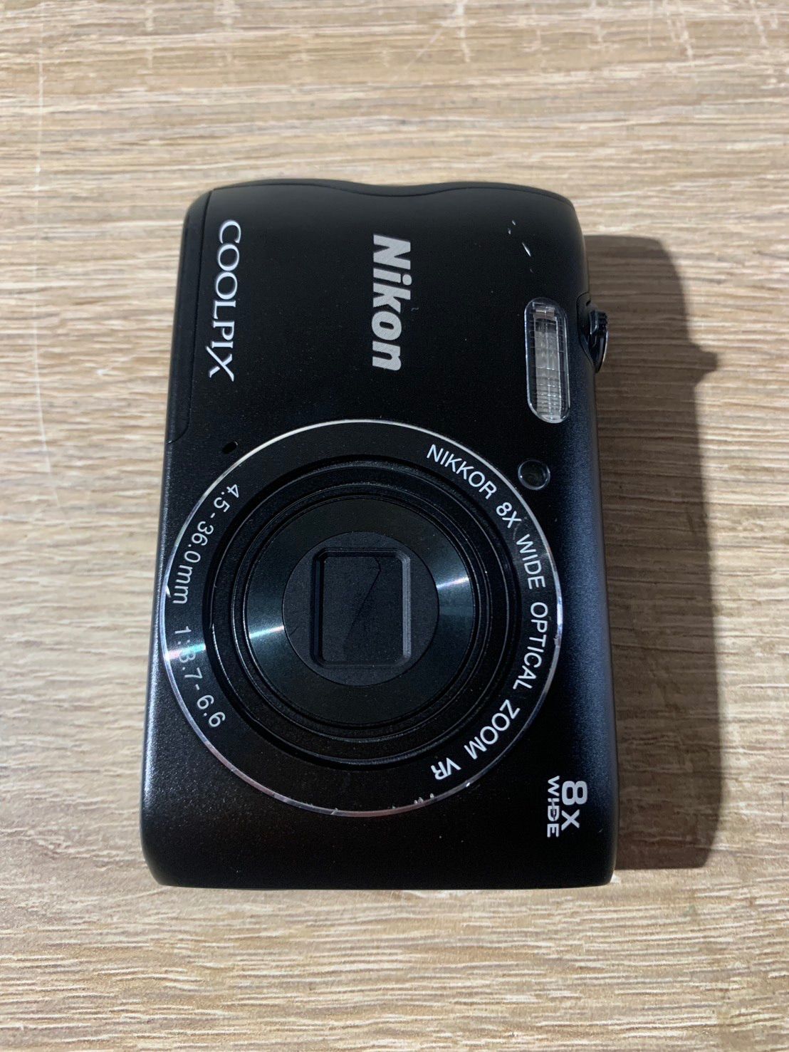 ジャンク品 Nikon COOLPIX A300 シルバー コンパクトデジタルカメラ