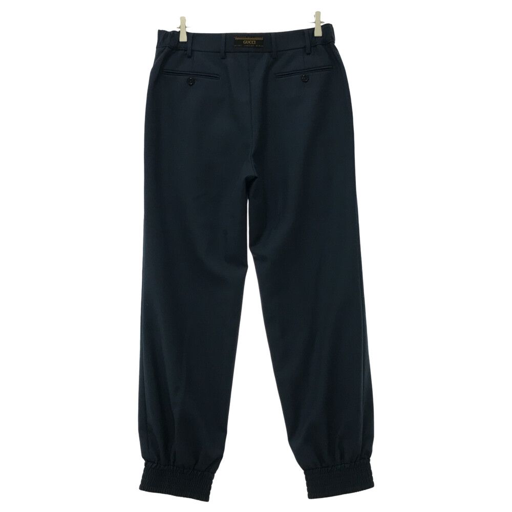 GUCCI (グッチ) コットン ルーズ スラックスジョガーパンツ グッチ 