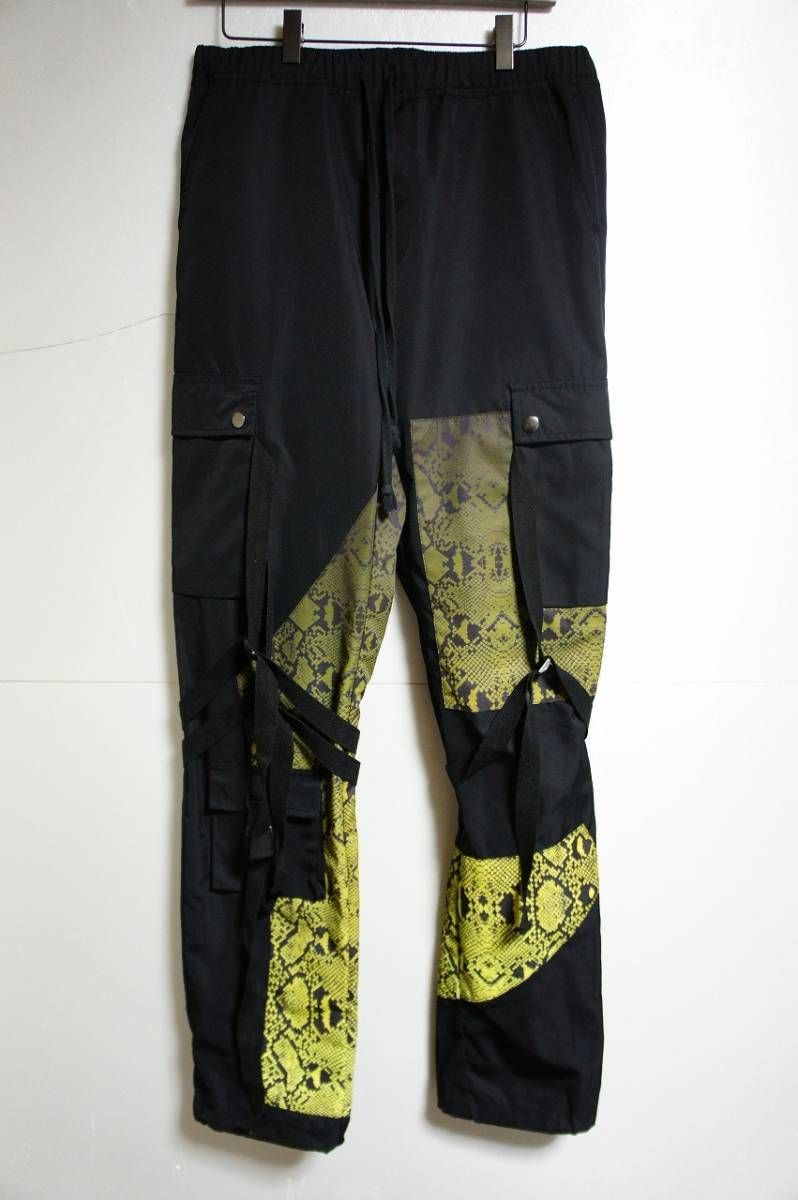 美品 正規 ROGIC ロジック GRADATION PYTHON NYLON BONTAGE PANTS