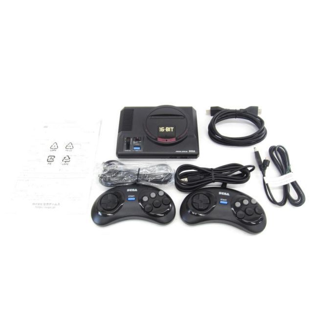 メガドライブミニW MEGA DRIVE レトロゲーム ∠UR981