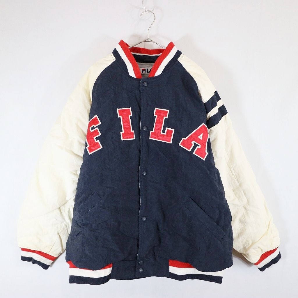 FILA フィラ ダウンジャケット 防寒 大きいサイズ アウトドア カレッジ