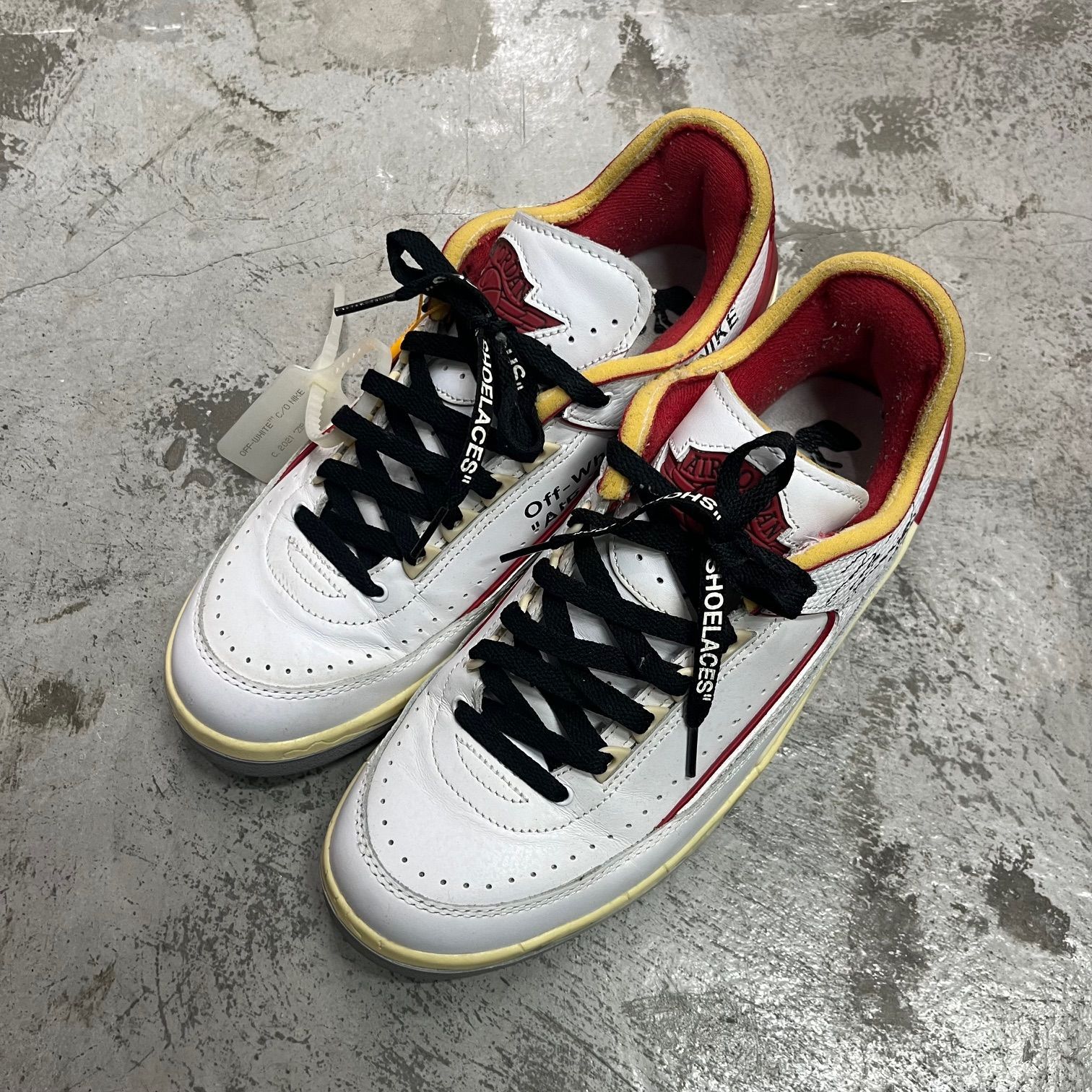 国内正規 Off-White × Nike Air Jordan 2 Low DJ4375-106 コラボ エア 