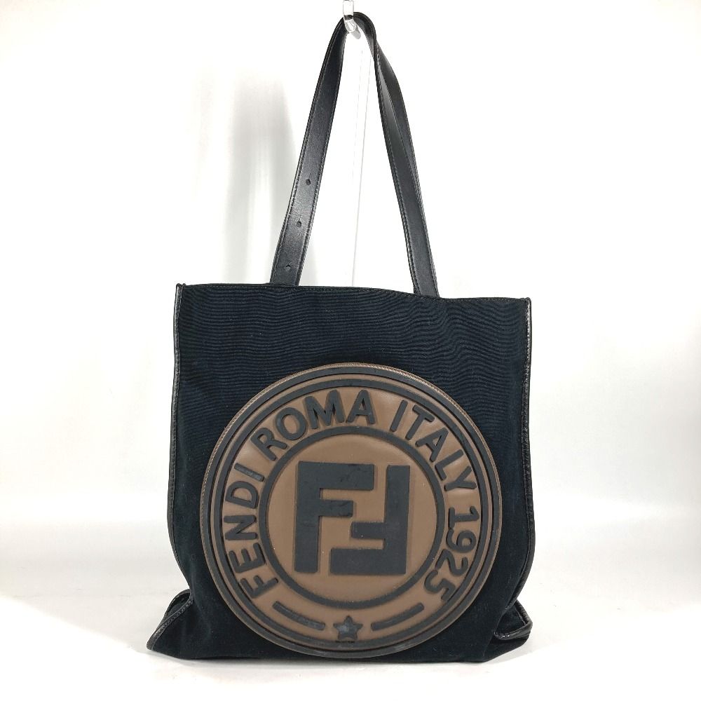 Fendi FFロゴトートバッグ Amazon.com: FENDI FF Mini Bag Shopper Tote Crossbody Bag