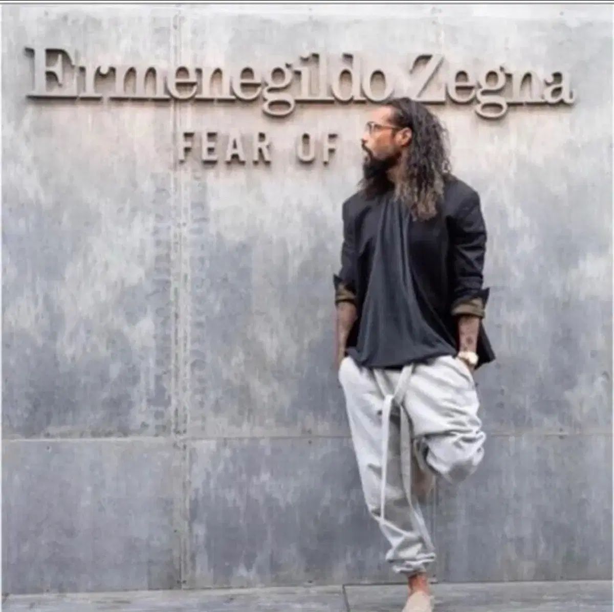 FEAR OF GOD(フィアオブゴッド) x ZEGNA(ゼニア) スウエットパンツ FEAR OF GOD(フィアオブゴッド) x ZEGNA(ゼニア) スウエットパンツ