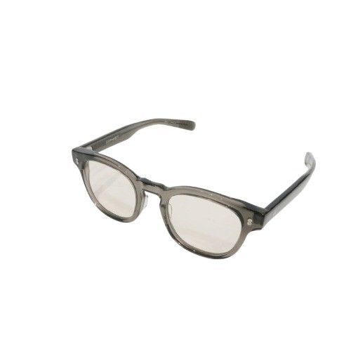 【未使用】SOPHNET. ソフネット メンズ サングラス 金子眼鏡製 SOPH-220001 ケース付き クリアフレーム 黒 未使用 古着
