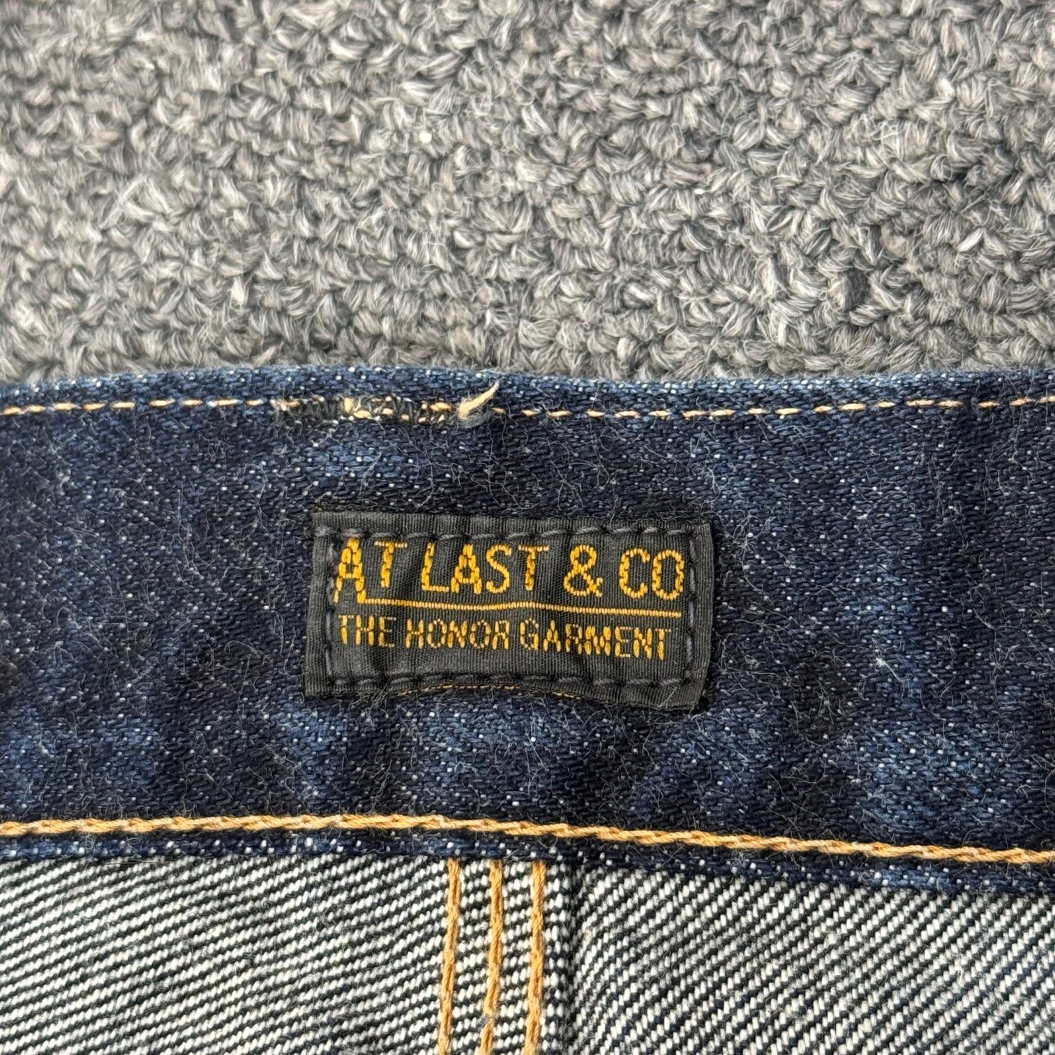 At Last&Co アットラスト　 Lot.107 W36 At Last & Co '107'デニムジャケット アットラスト 36