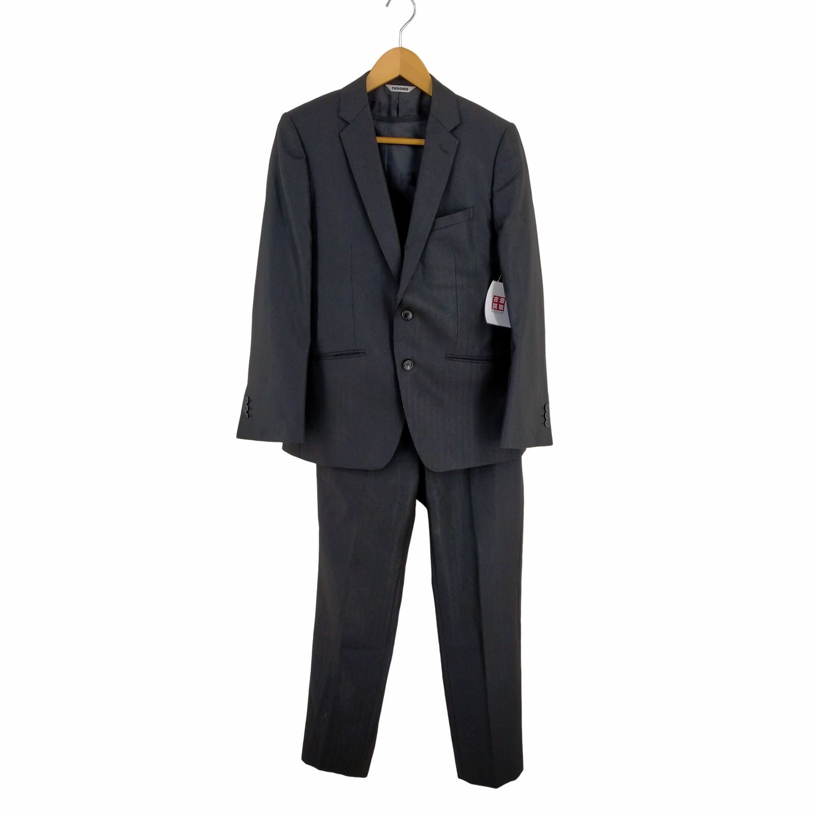 美品■renoma■SPARKLE BRIGHT スリーピースセットアップスーツ レノマ renoma SPARKLE BRIGHT スーツ 3ピース セットアップ