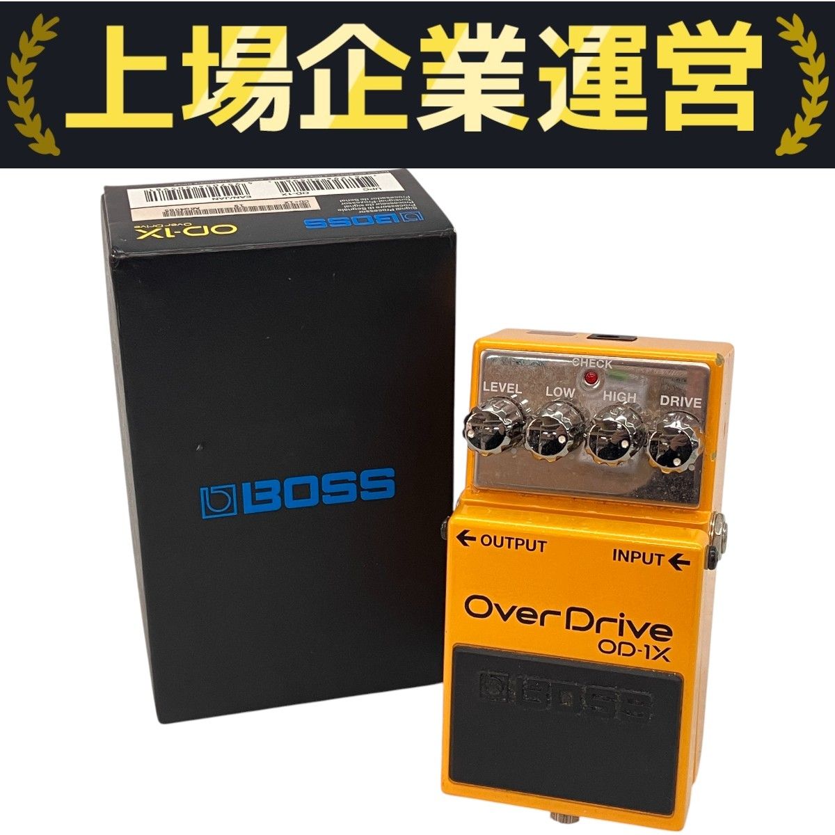 BOSS OD-1X Over Drive ギターエフェクター ボス 音響機器 中古