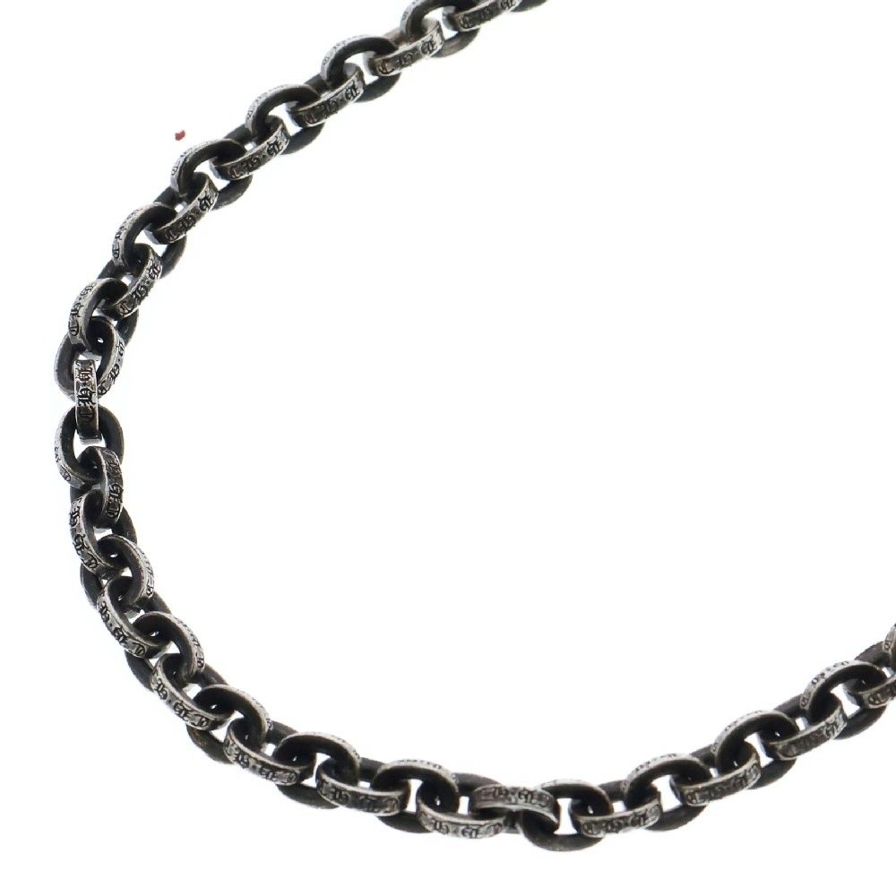CHROME HEARTS クロムハーツ PAPER CHAIN 24 ペーパーチェーンネックレス 24inch シルバー BCA088 インボイス付