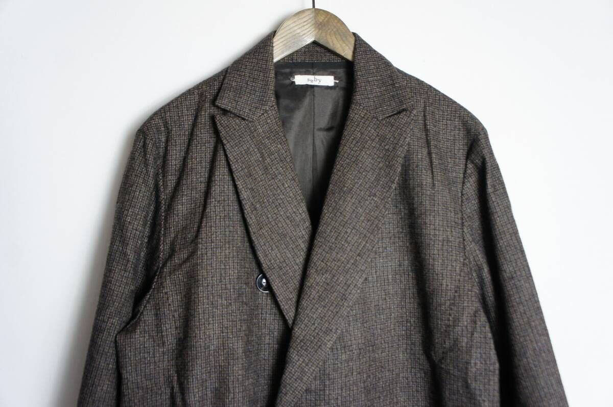 正規 23AW saby サバイ DOUBLE BREASTED BLAZER ダブル テーラード 