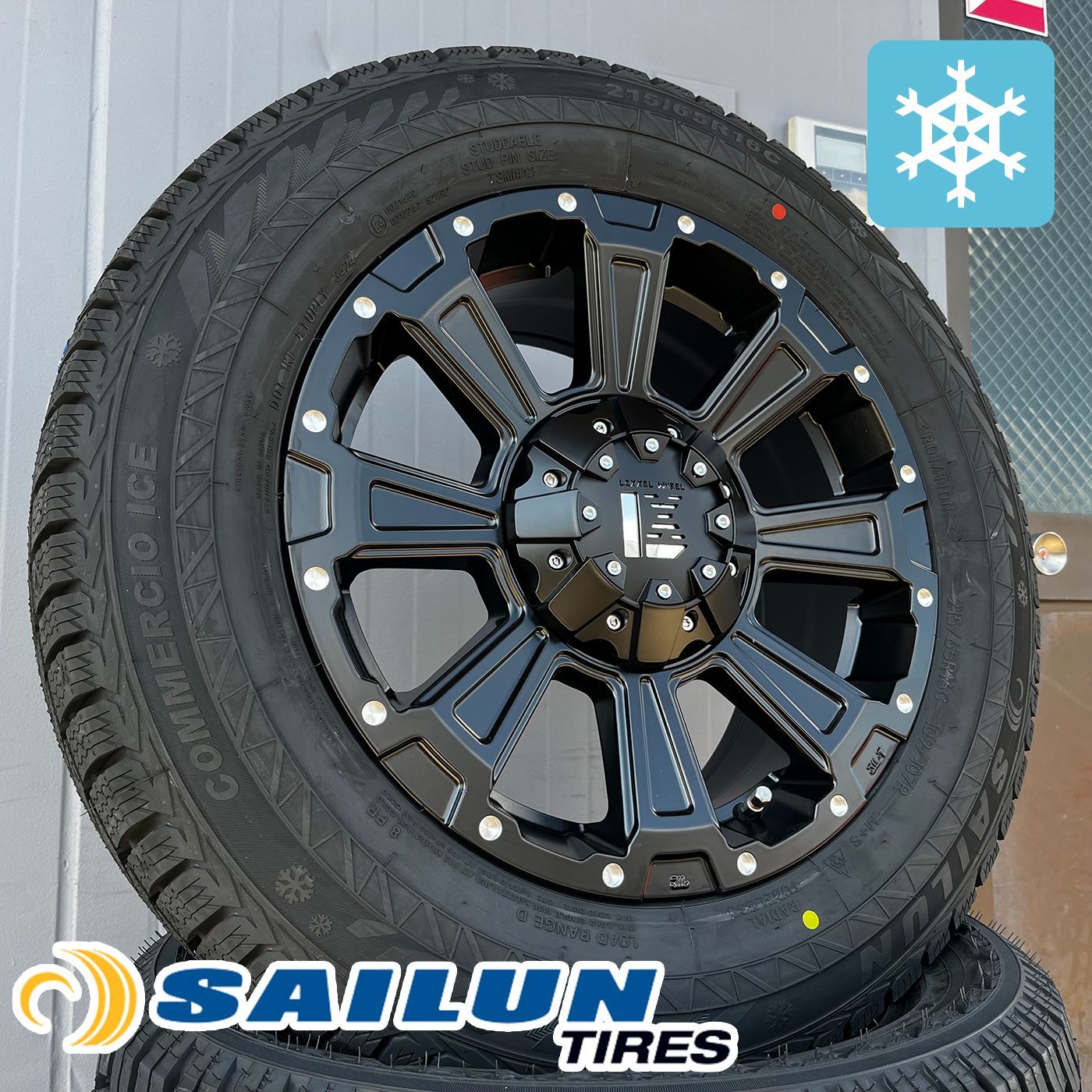 訳あり16インチスタッドレスタイヤ4本セット