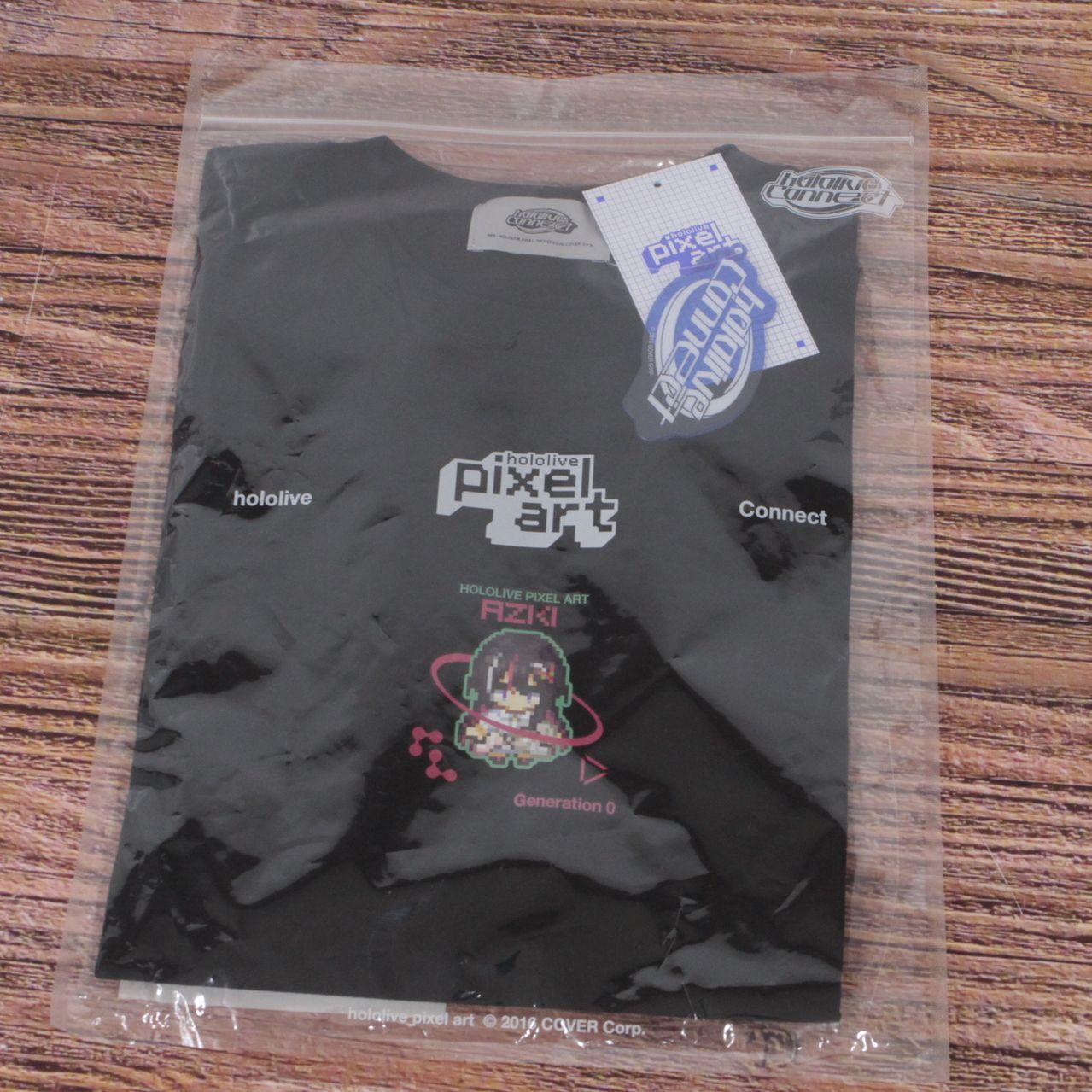 ドジャース　ホロライブ　古石ビジュー　Tシャツ　XL ドライレイヤードポロシャツ半袖(4.4オンス)[男女兼用][トムス