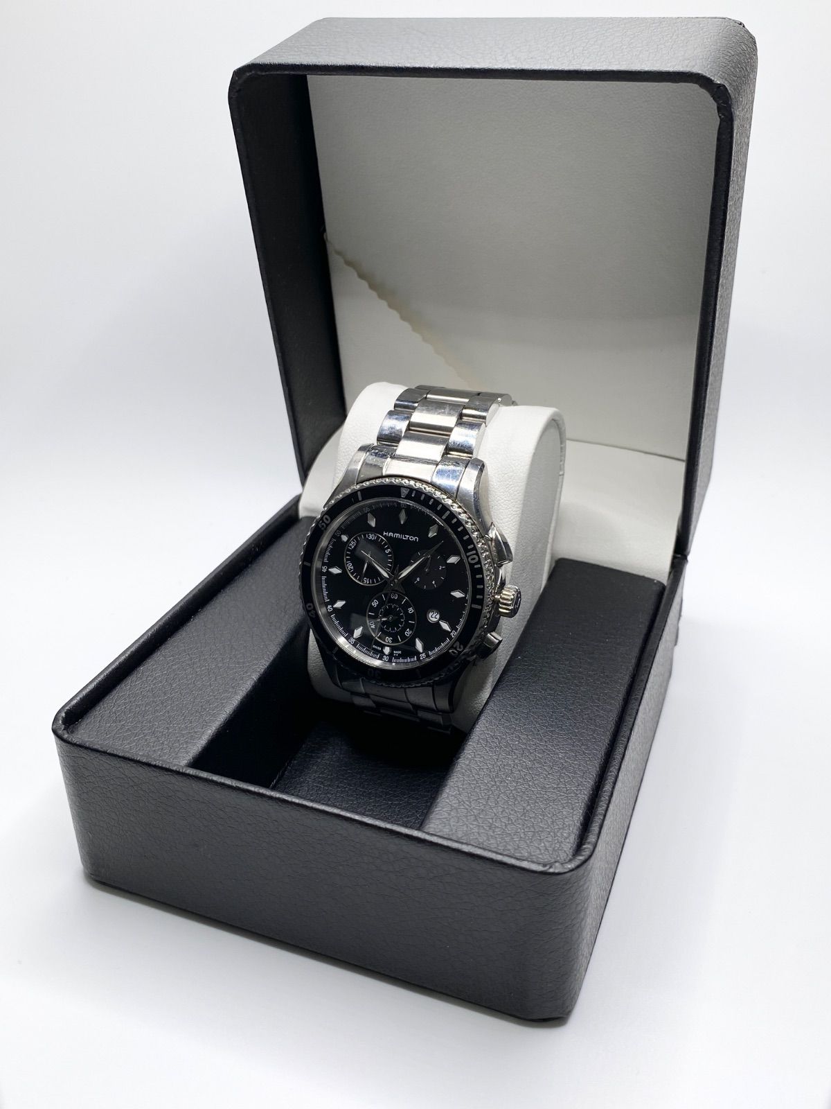 ハミルトン HAMILTON ジャズマスター H375120 クォーツ時計 電池交換済