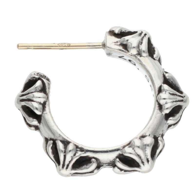 【超貴重】クロムハーツ HOOP TFL SML シルバー ピアス メンズ 楽天市場】【CHROME HEARTS クロムハーツ】Tiny TFL Hoop