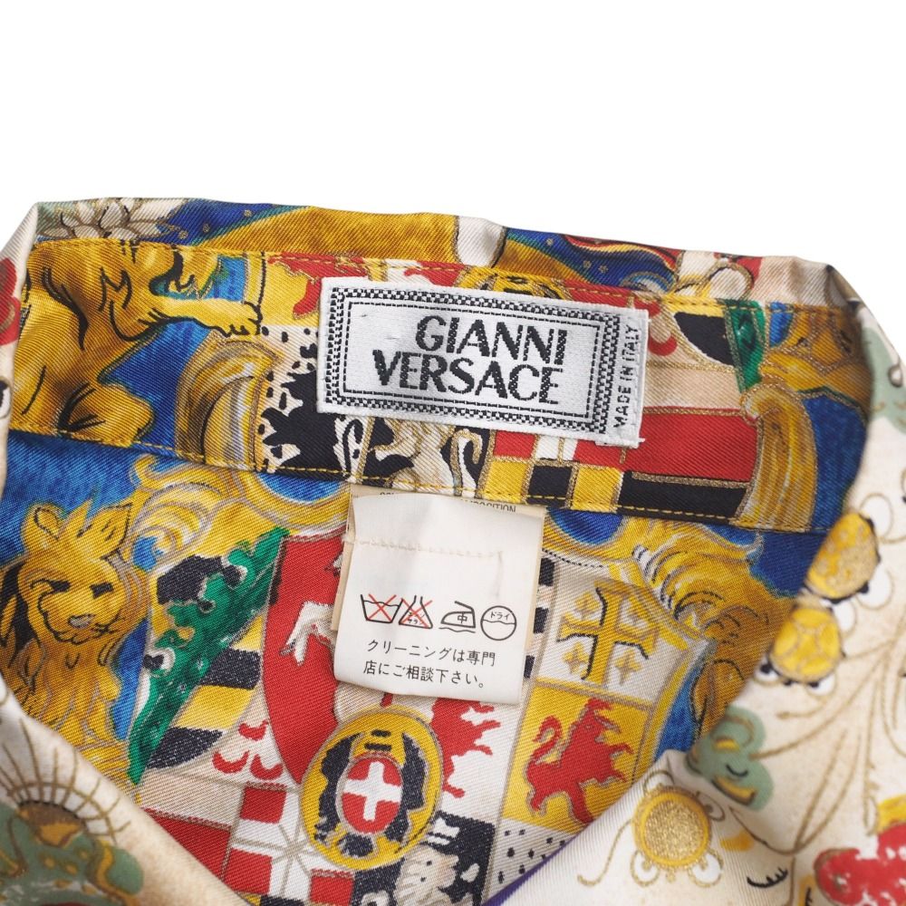 Gianni Versace ジャンニ・ヴェルサーチ ヴィンテージ 長袖 Gianni Versace ジャンニ・ヴェルサーチ ヴィンテージ 長袖