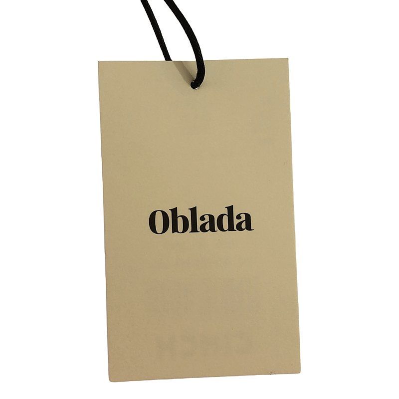 新品】 oblada / オブラダ | シルク クルーネックシャツ | Free
