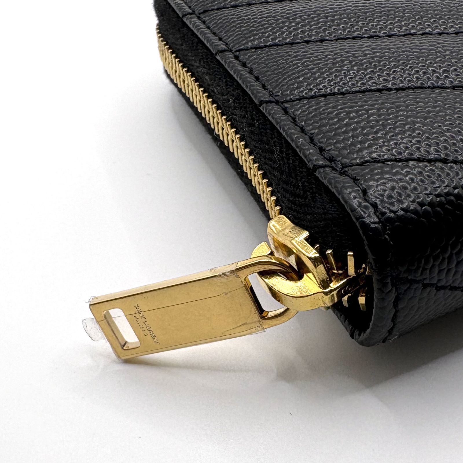 新品未使用訳アリ】SAINT LAURENT 長財布 カサンドラ ブラック 黒