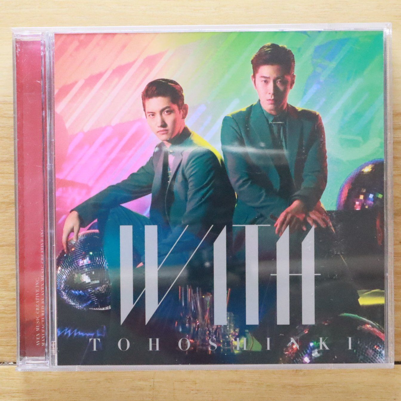 国内盤CD☆東方神起/TOHOSHINKI□ WITH (CD+DVD)(Type-B) 【AVCK79237B 