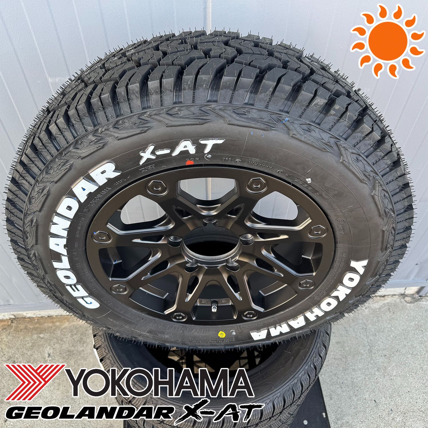 ジムニーJB64 純正タイヤホイール 5本セット 新車外し品 