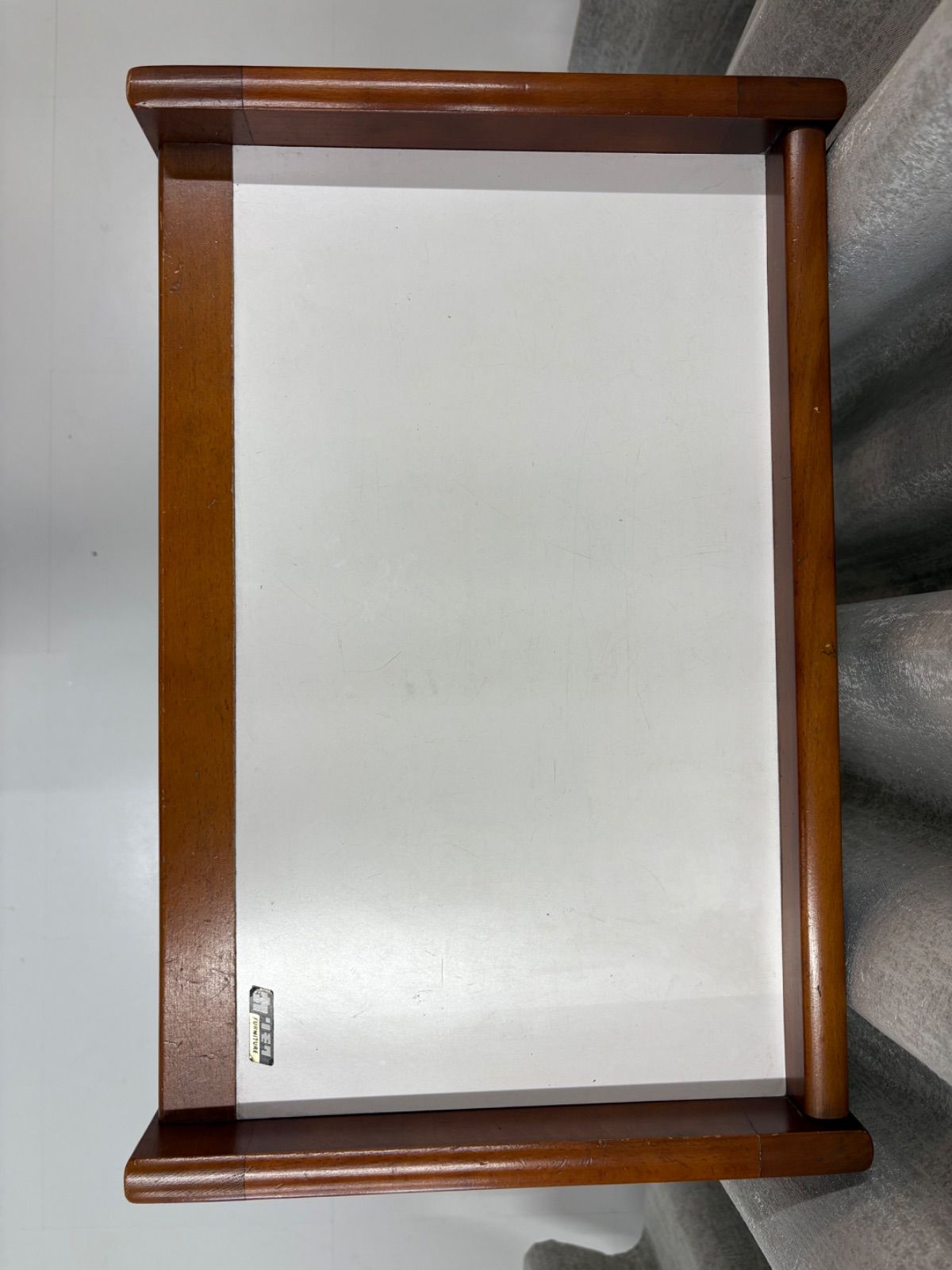 オールド カリモク◇karimoku マガジンラック スリッパ収納 電話台