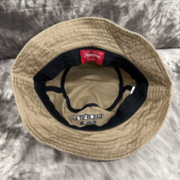 ★新品★Supreme シュプリーム バケットハット クラッシャー S/M タン Supreme/シュプリーム Classic Logo Crusher/クラシック ロゴ