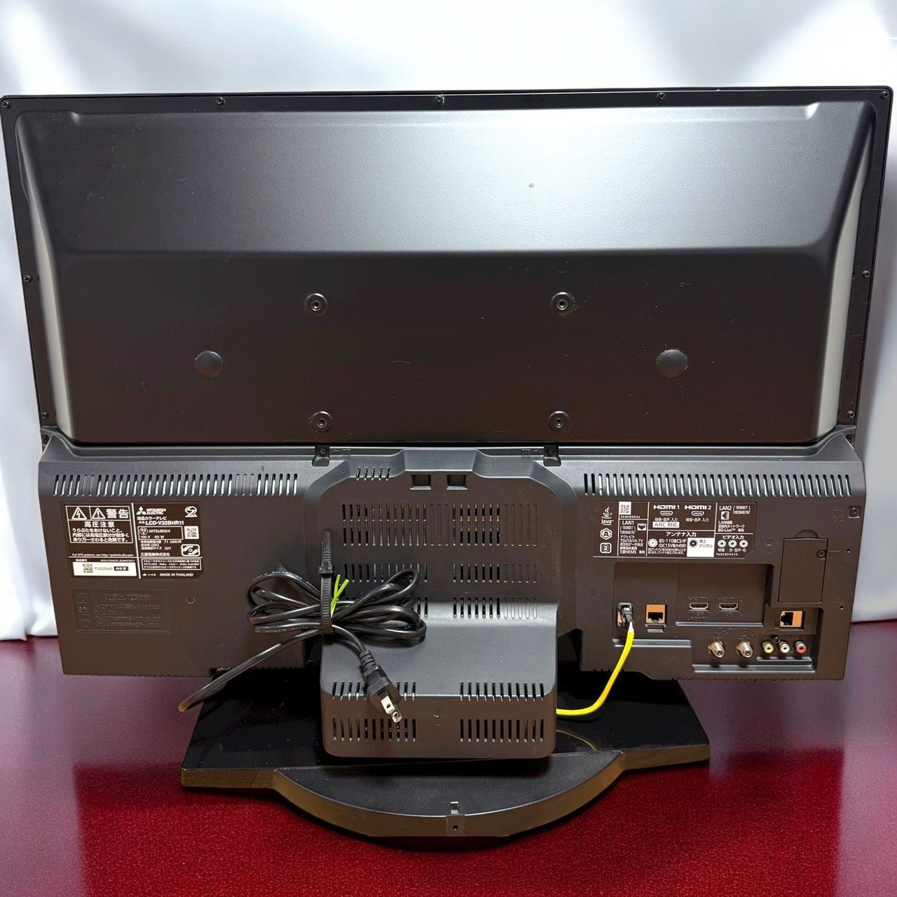 【美品】MITSUBISHI 三菱 REAL LCD-V32BHR11　テレビ ☆送料無料 美品 MITSUBISHI 三菱電機 LCD-V32BHR11 32V型 LED