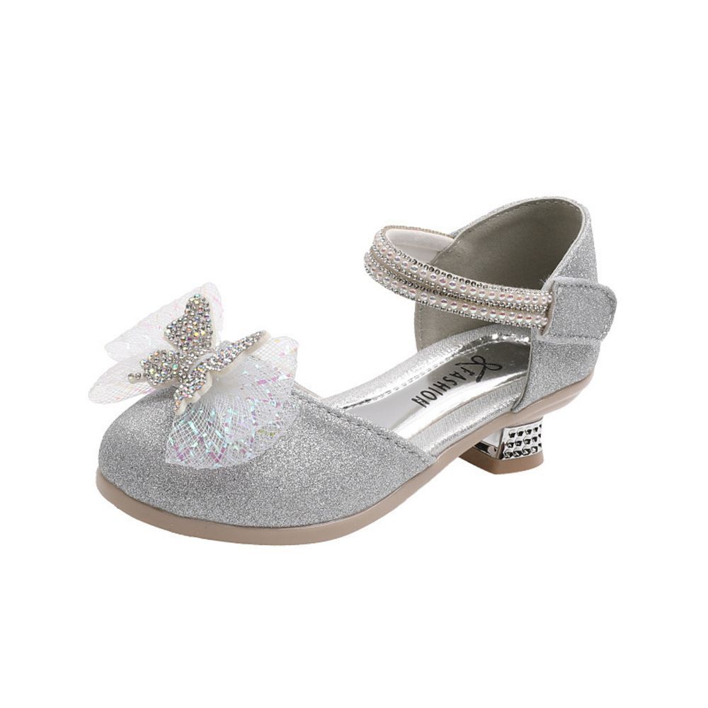 シルバー  33(20.5cm)  フォーマルシューズ 女の子 pmyshoesgl701 フォーマルシューズ 女の子 子供靴 キッズシューズ ドレスシューズ シューズ フォーマル靴 靴 くつ クツ 女児 子供 フォーマル おし
