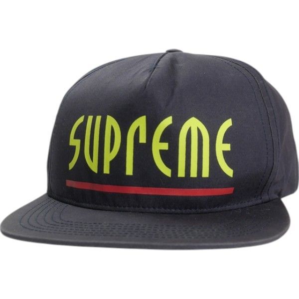 Size フリー SUPREME シュプリーム 14SS Riot 5 Panel Cap キャップ 紺 -良い 20819349
