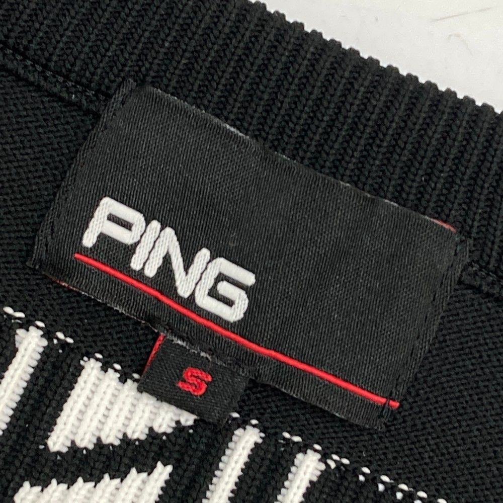 サイズ：S PING ピン ニット セーター ブラック系 [240101440737