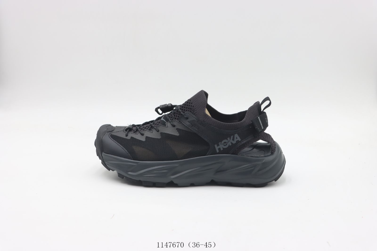 HOKA ONE ONE ブラック トングサンダル HOKA ONEONE ホカ レディス 陸上/ランニング サンダル HOPARA 2