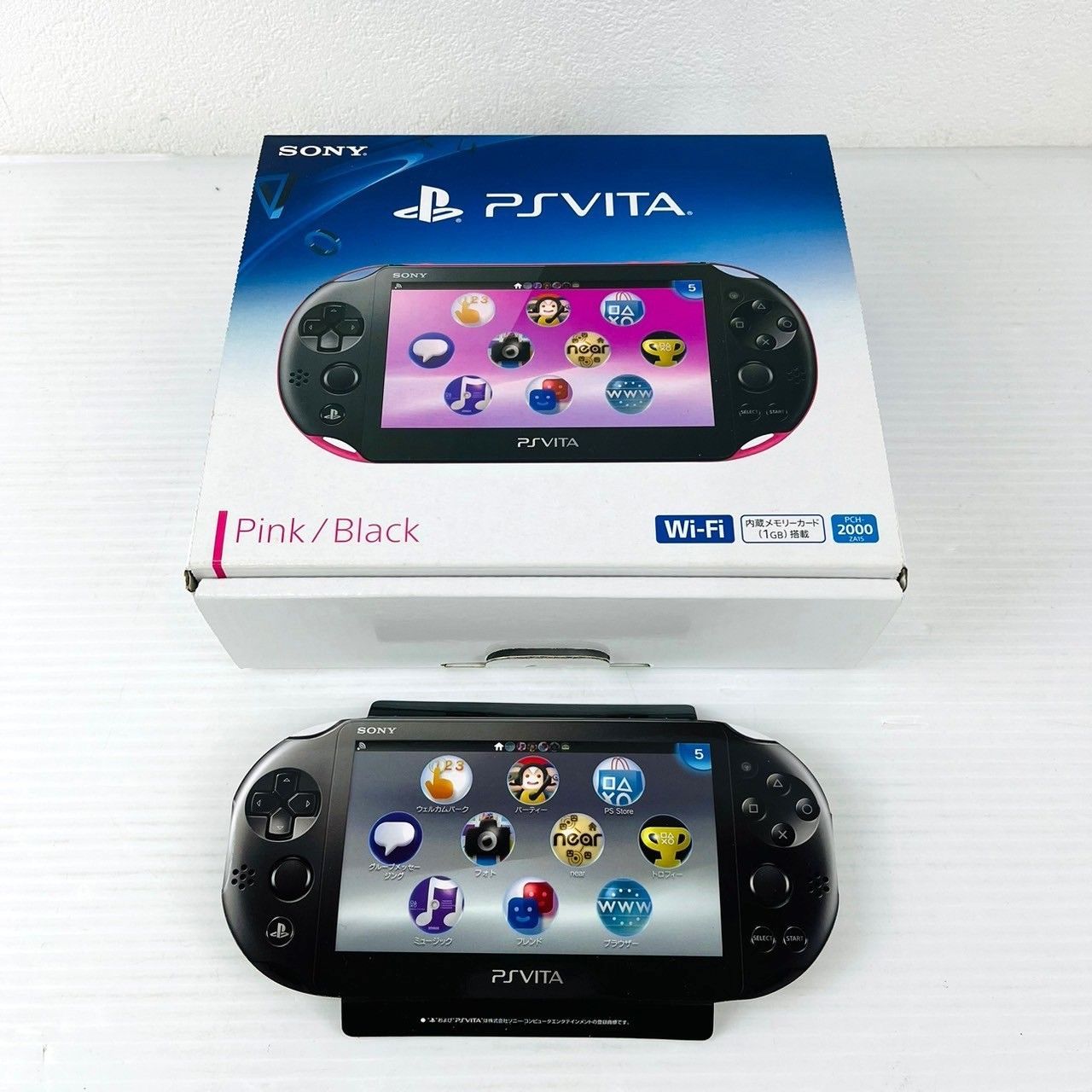 ◇【美品！動作OK】SONY PlayStation Vita PCH-2000 2000番 本体