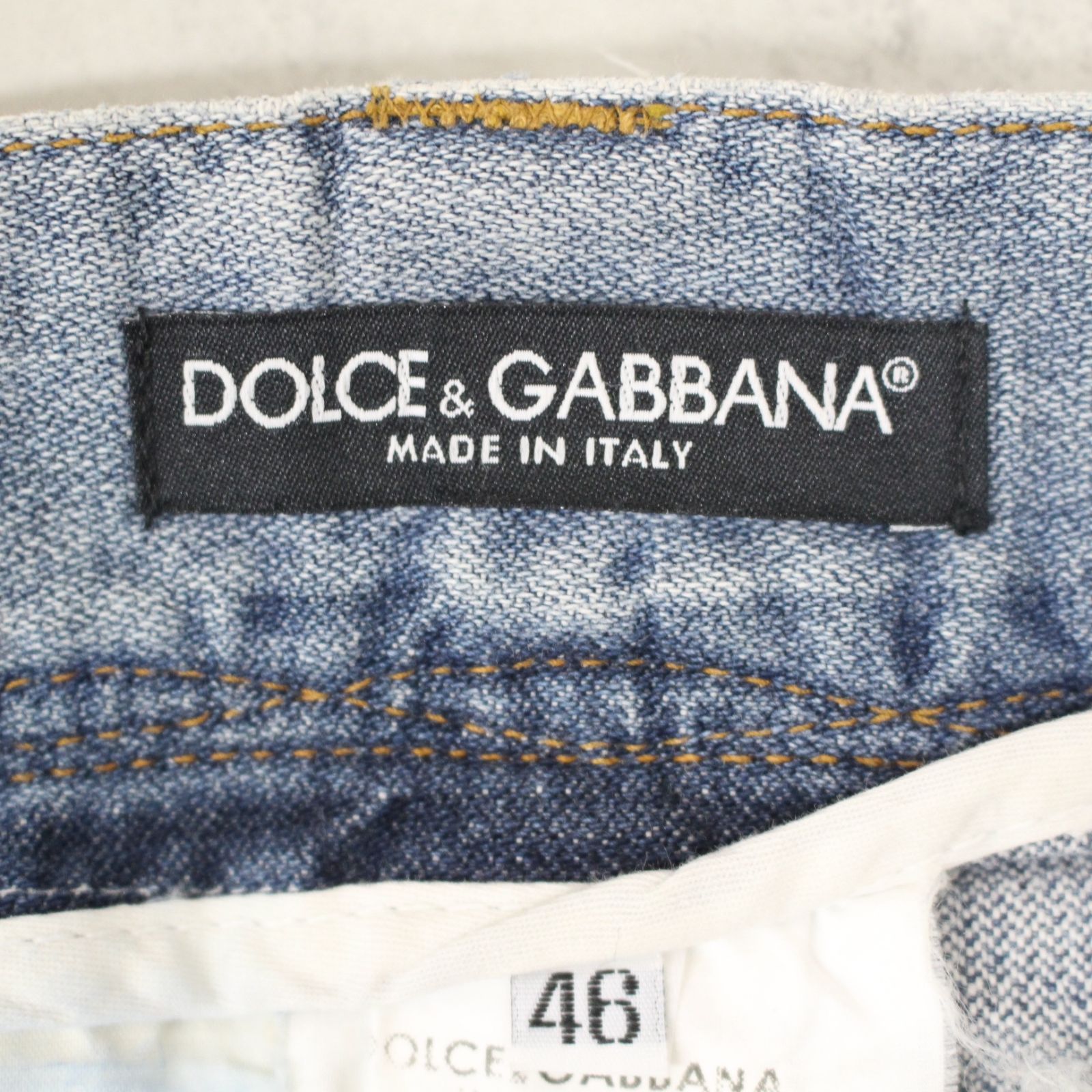 S087)【美品】DOLCE&GABBANA/ドルチェ&ガッバーナ ドルガバ 20LOOSE 