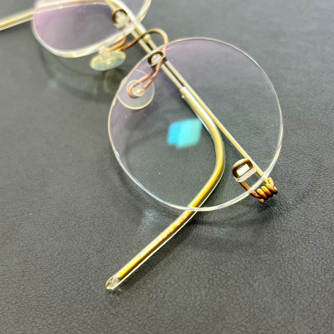 EL 6 AIR エアチタニウム 眼鏡 フレーム 度入り デンマーク製 KT 11051