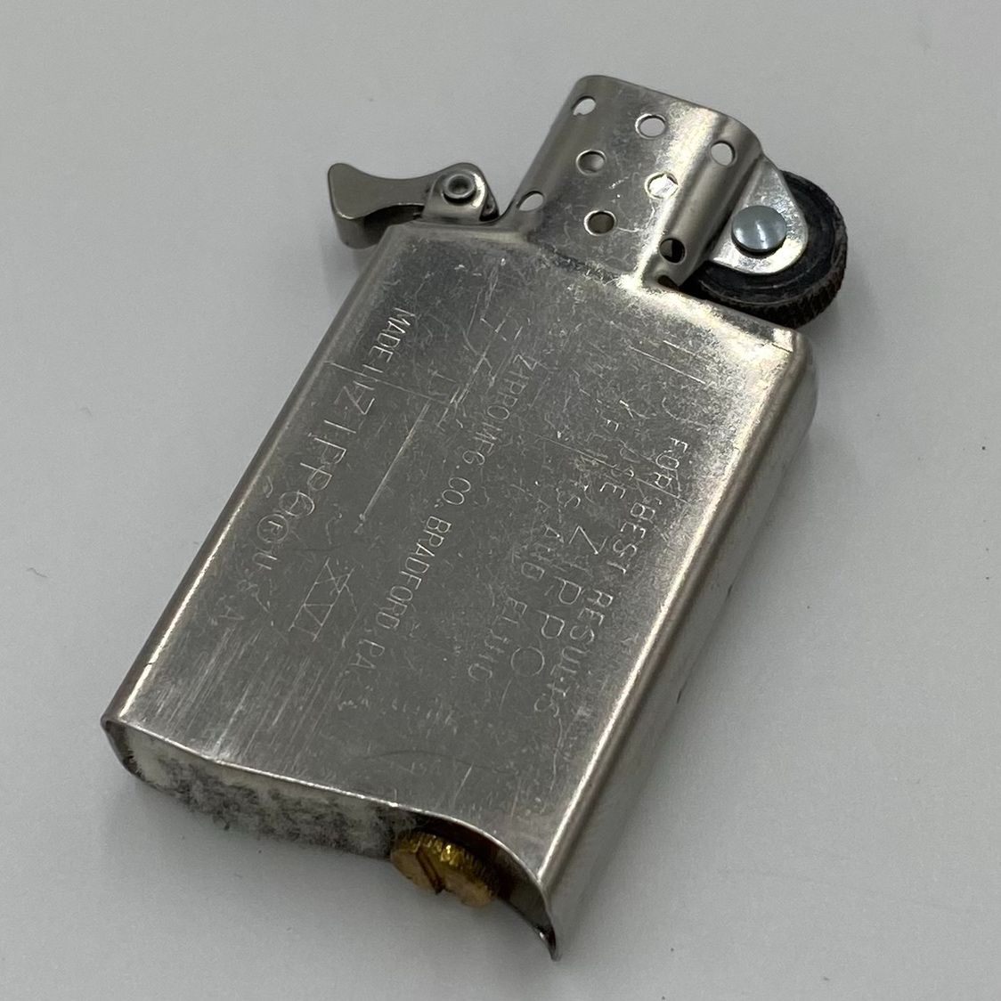 純銀】ジッポー スリム スターリングシルバー / ZIPPO STERLING SILVER