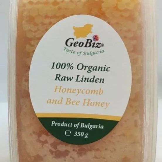 オーガニックリンデン巣蜜350g2個、生ラベンダー蜂蜜450g2個と
