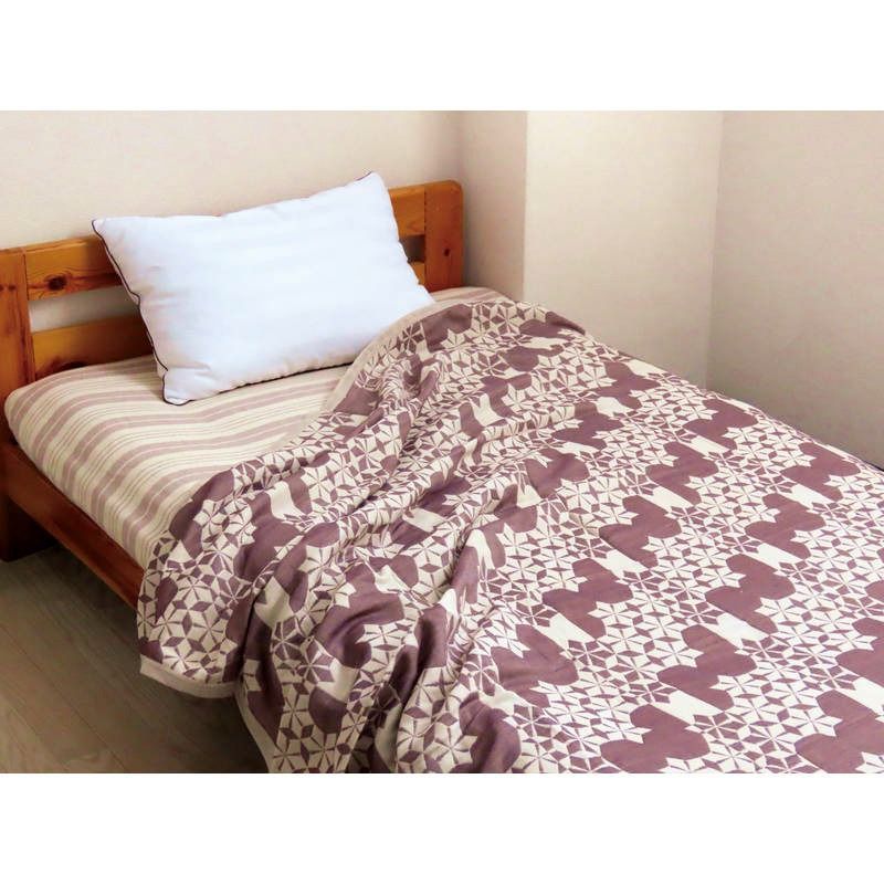 2枚セット】泉州産 やわらか重ね織り 和ガーゼ 4重ガーゼ ガーゼ毛布