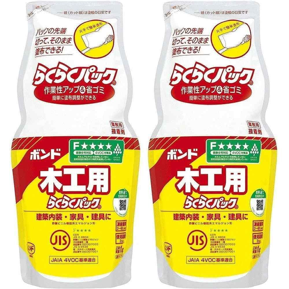 コニシ ボンド木工用 らくらくパック 1kg（ポリ袋） ＃40168 2