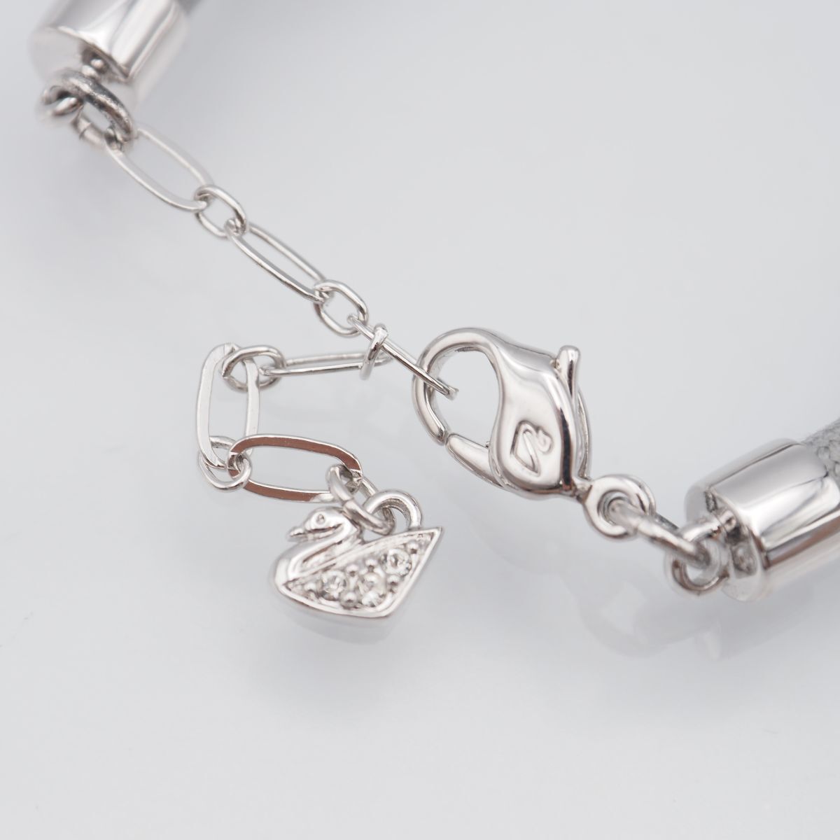 レア　SWAROVSKI　スワロフスキー　ブレスレット　ブラック　ラインストーン レア SWAROVSKI スワロフスキー ブレスレット ブラック ライン