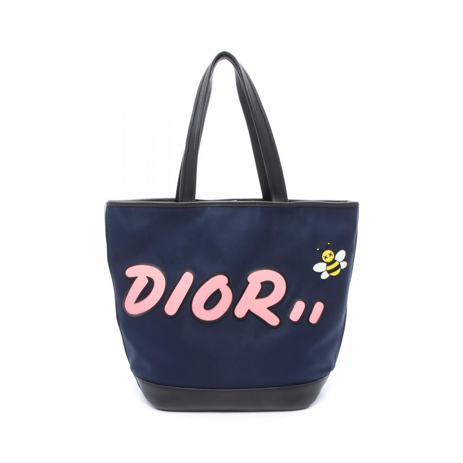 ディオール Dior トートバッグ DIOR × kaws 03-BO-1118 ネイビー