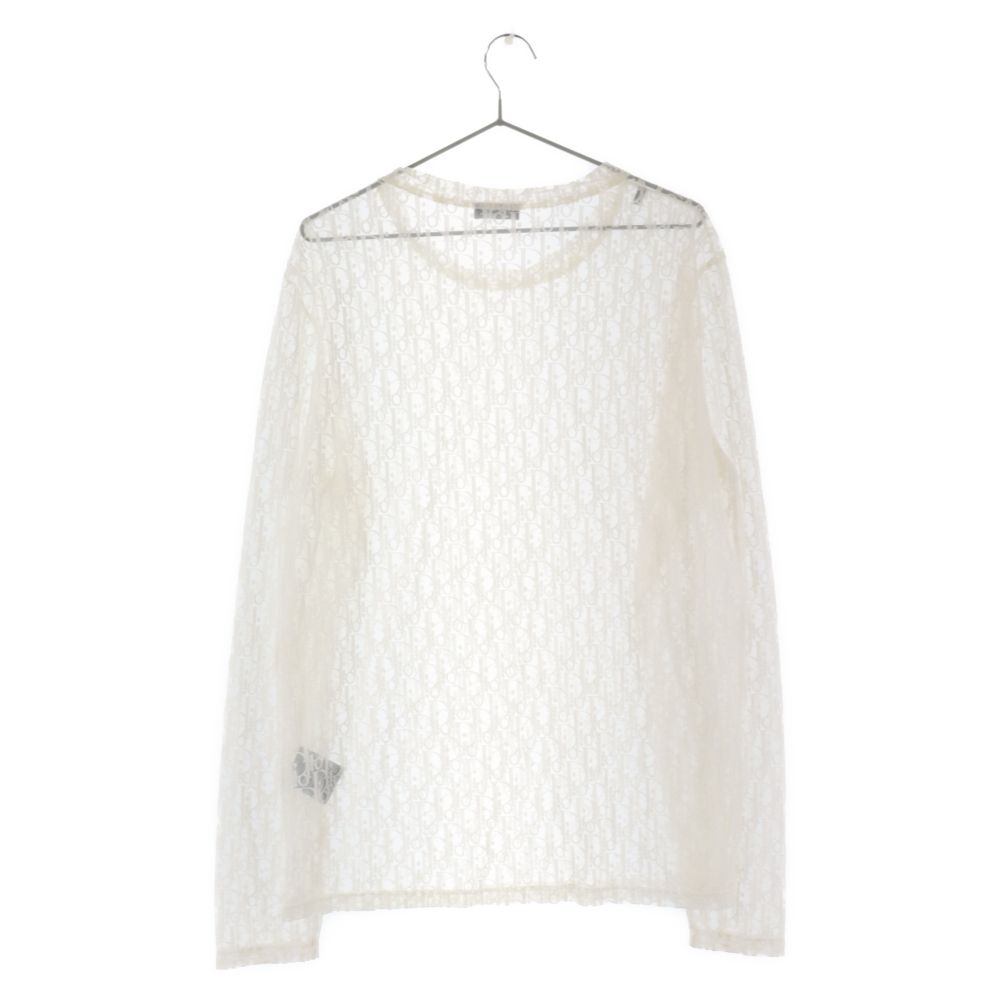 DIOR (ディオール) 21SS Oblique Painting Sheer Long Sleeve