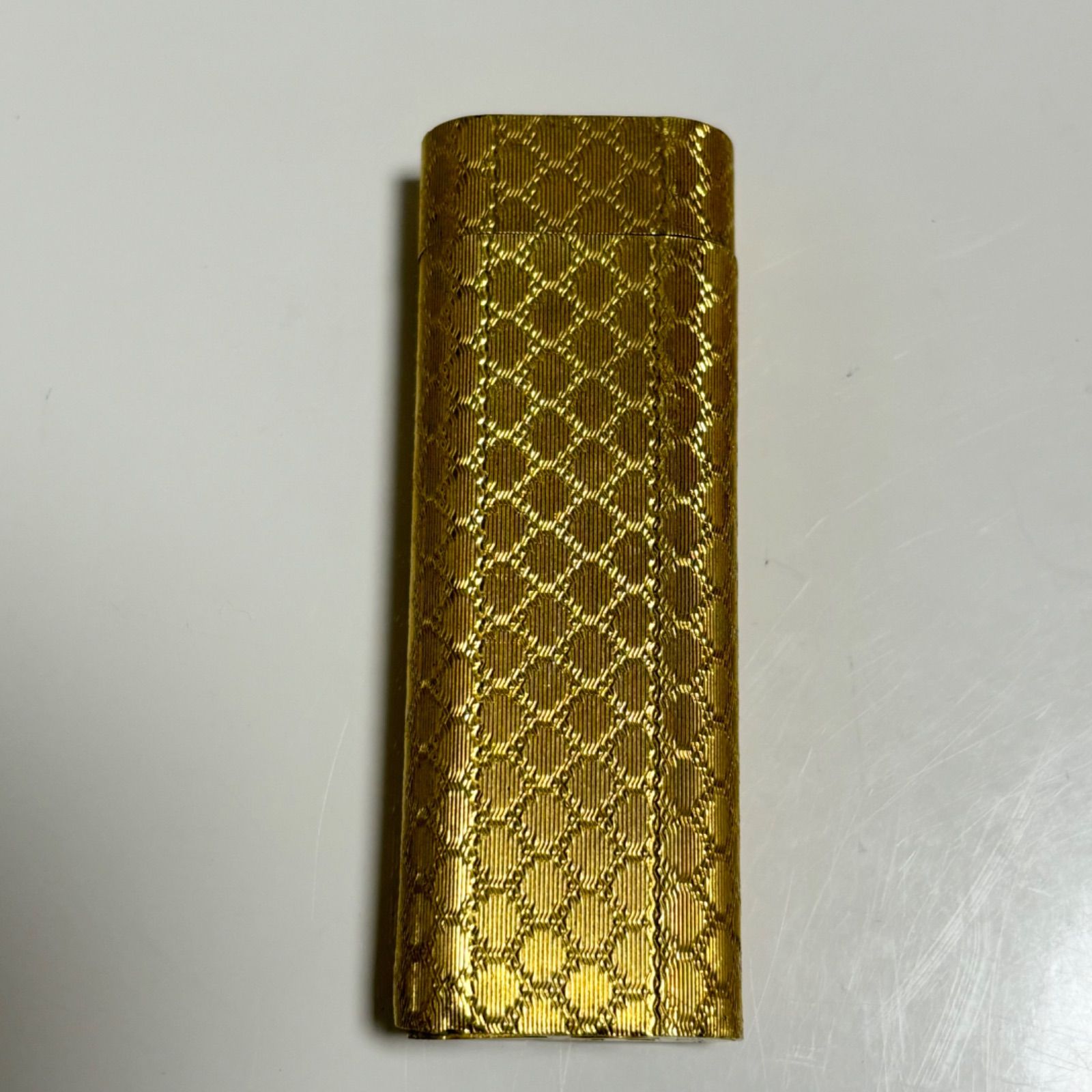 【美品】Cartier☆カルティエ　オーバル型　ローラー式ガスライター　ゴールド 楽天市場】美品▽Cartier カルティエ オーバル 総柄 ローラー式
