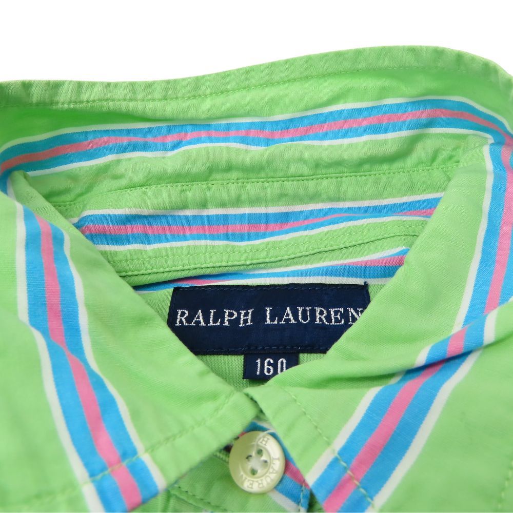 美品　ラルフローレン　Ralph Lauren 長袖シャツ160 マルチカラー Ralph Lauren - ラルフローレン チェック 長袖 シャツ