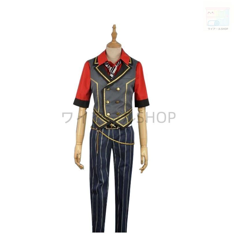 あんさんぶるスターズ 宵の宴 バンドアンサンブル 朔間 凛月 さくま りつ風コスプレ衣装 演出服 変装 cosplay 仮装 二次会 イベント パーテ